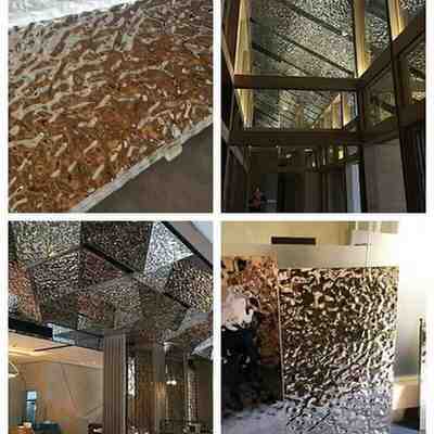 Gold Mirror Structural Fabrication