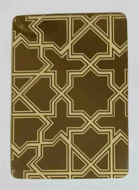 Gold Mirror Structural Fabrication