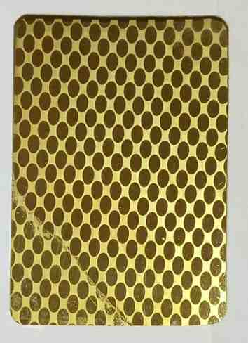 Gold Mirror Structural Fabrication