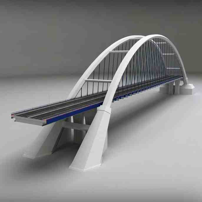 Steel Bridge Frame